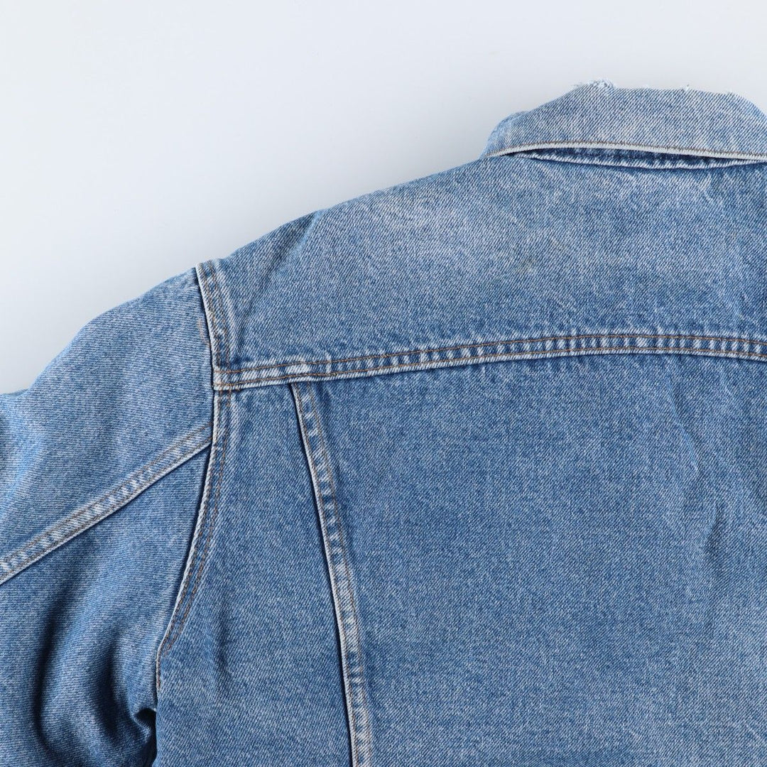 Vintage Levi's 71506-0317 denim jacket, made in the USA, size L. unclear blue type Vintage Second Hand