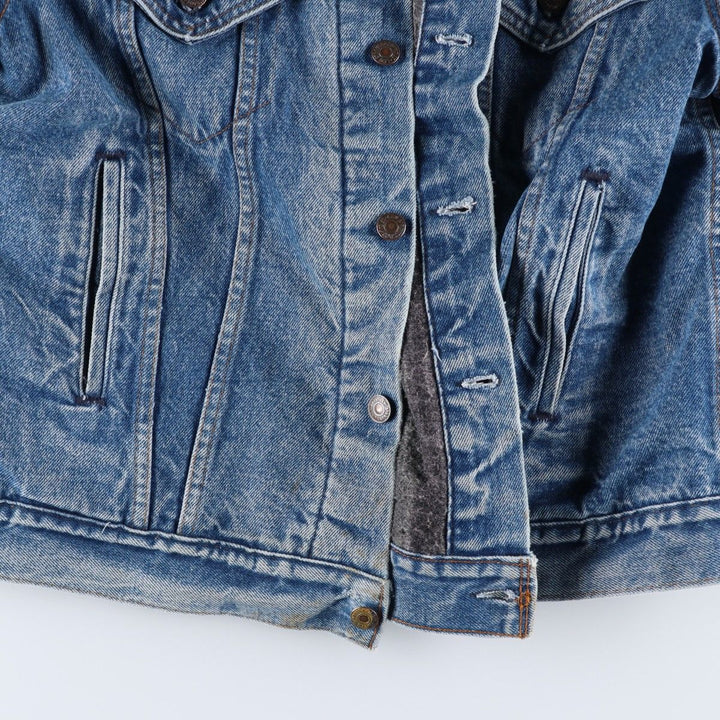 Vintage Levi's 71506-0317 denim jacket, made in the USA, size L. unclear blue type Vintage Second Hand