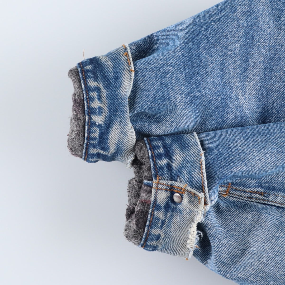 Vintage Levi's 71506-0317 denim jacket, made in the USA, size L. unclear blue type Vintage Second Hand