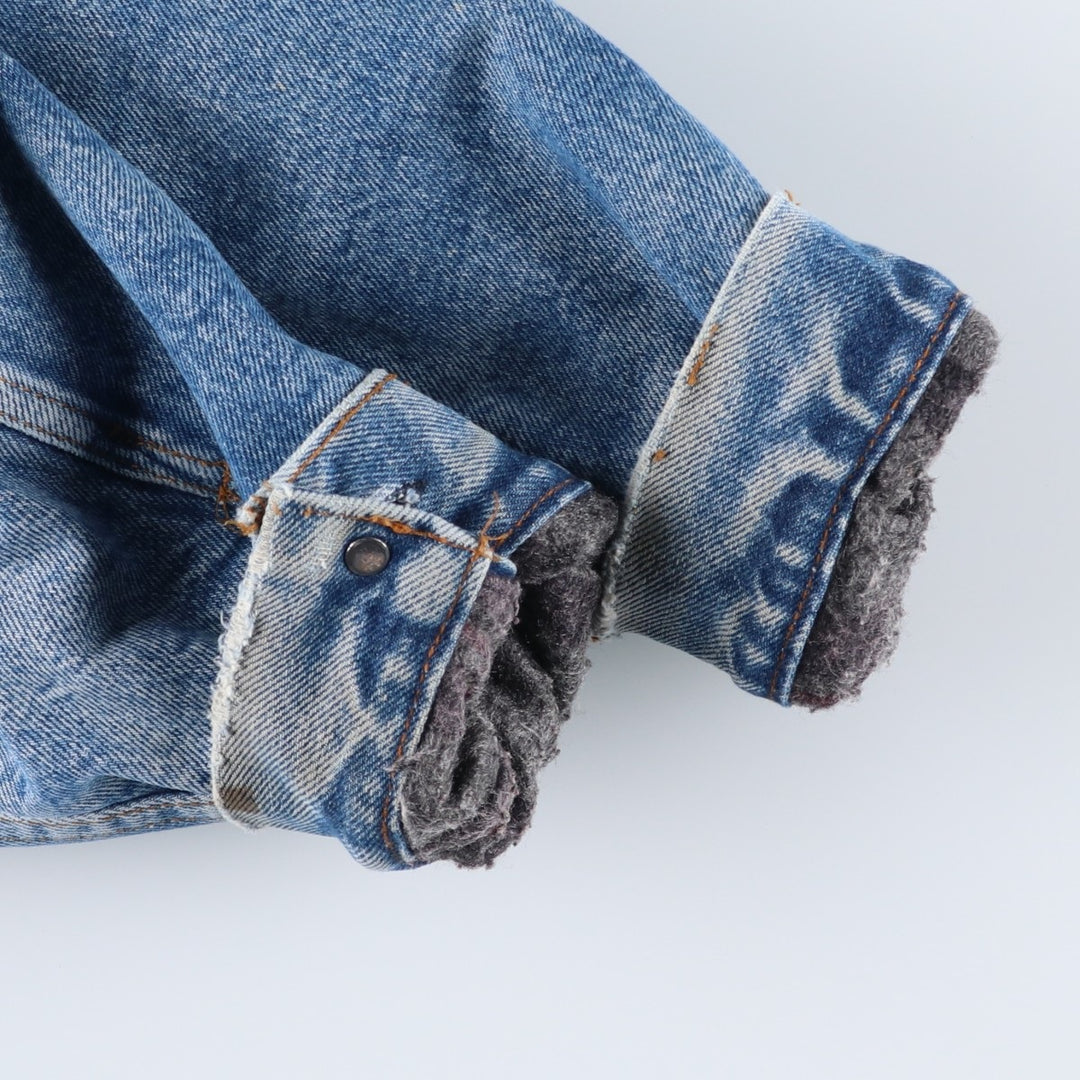 Vintage Levi's 71506-0317 denim jacket, made in the USA, size L. unclear blue type Vintage Second Hand