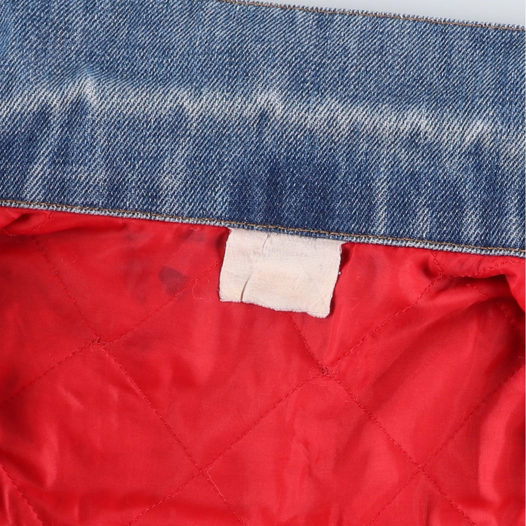 Vintage denim jacket, size L, men's unclear blue type Vintage Second Hand