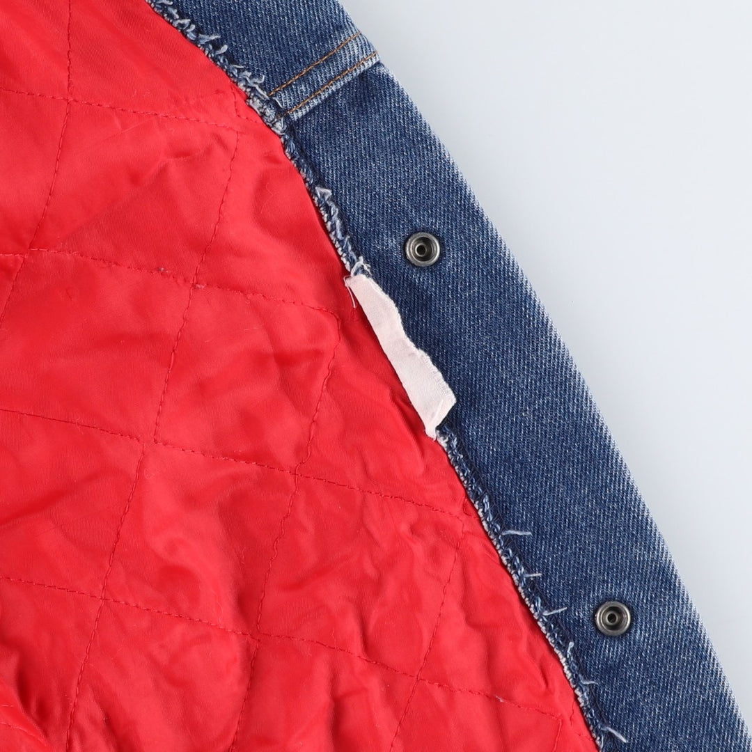 Vintage denim jacket, size L, men's unclear blue type Vintage Second Hand