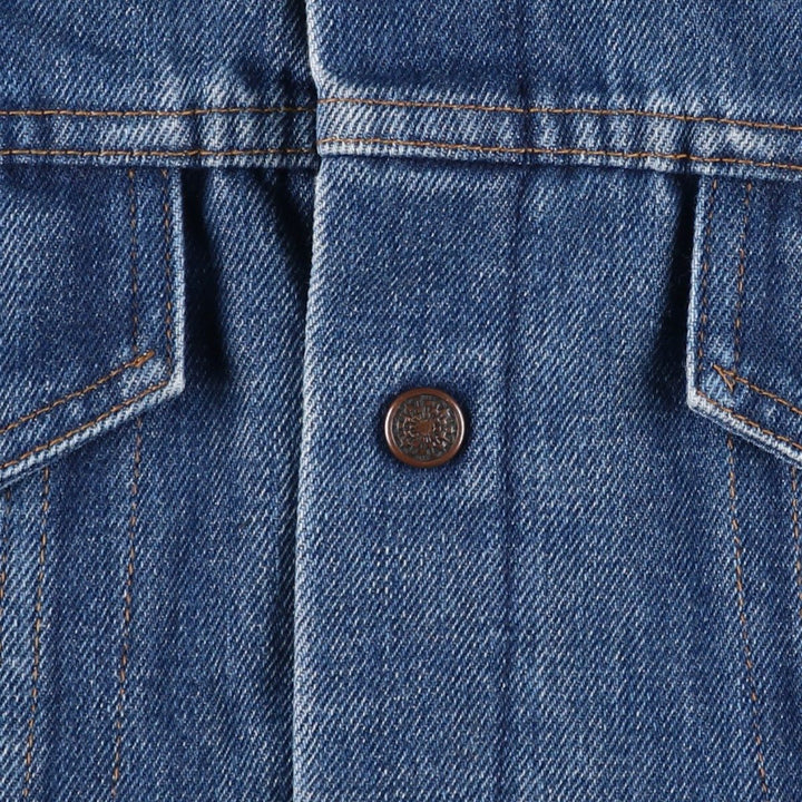 Vintage denim jacket, size L, men's unclear blue type Vintage Second Hand