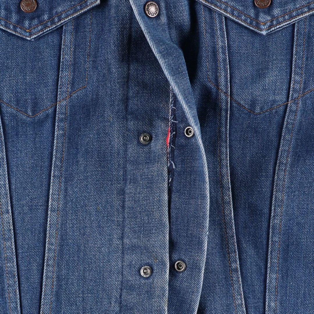 Vintage denim jacket, size L, men's unclear blue type Vintage Second Hand