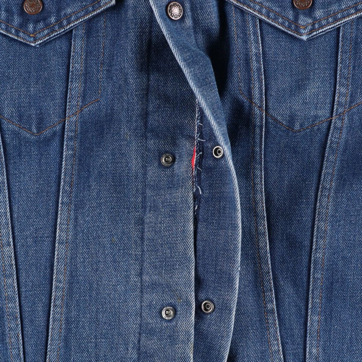 Vintage denim jacket, size L, men's unclear blue type Vintage Second Hand