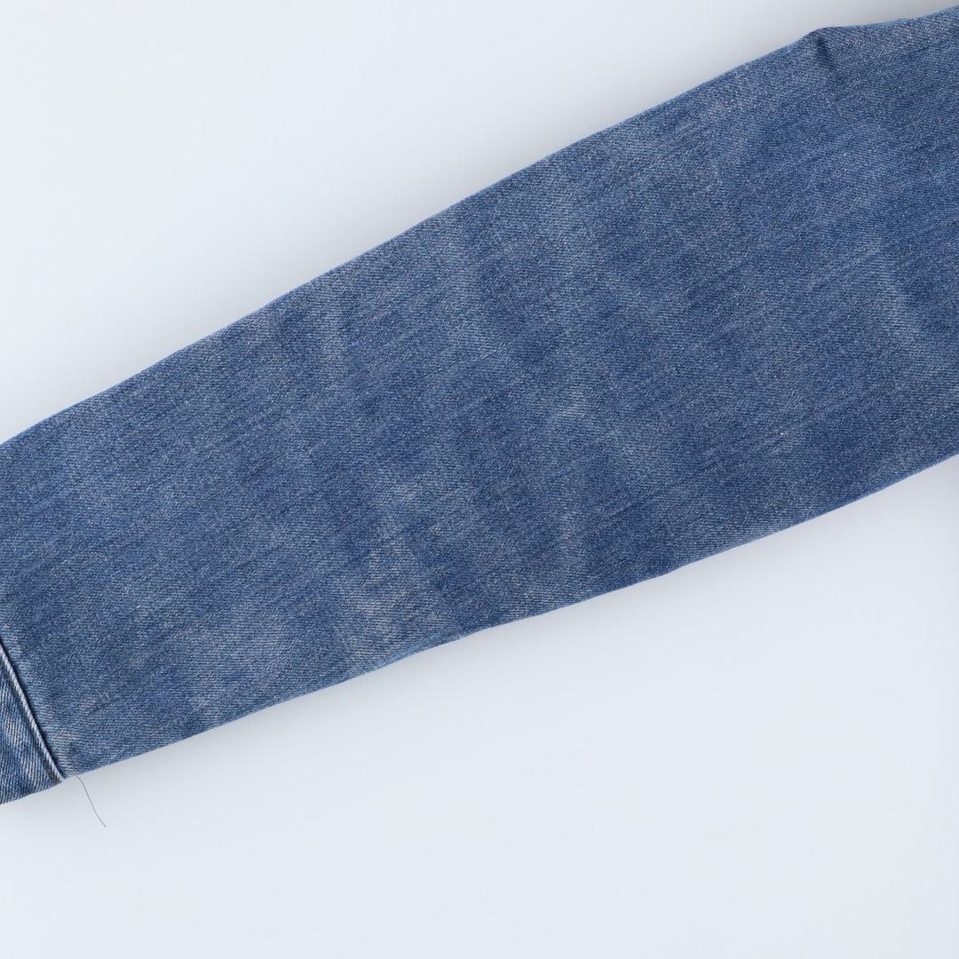 Vintage denim jacket, size L, men's unclear blue type Vintage Second Hand