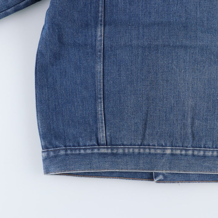 Vintage denim jacket, size L, men's unclear blue type Vintage Second Hand