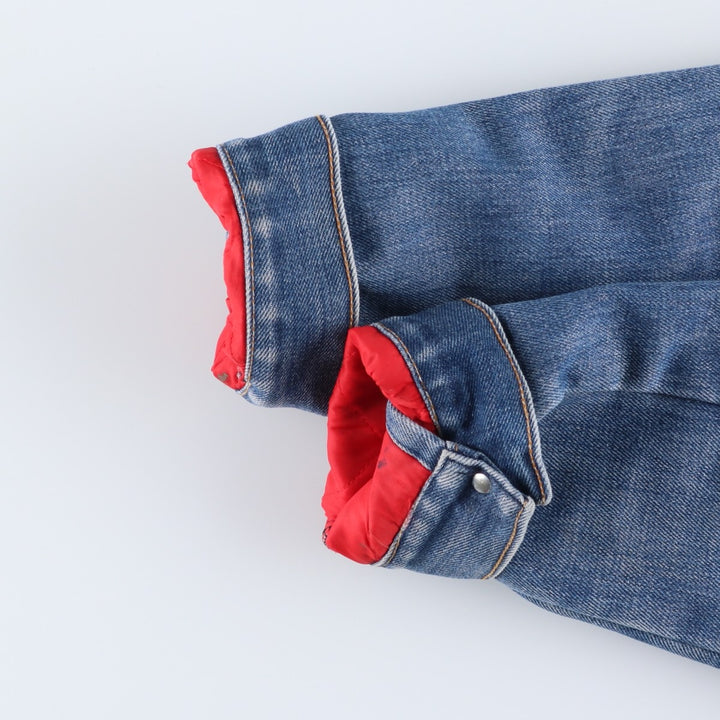 Vintage denim jacket, size L, men's unclear blue type Vintage Second Hand