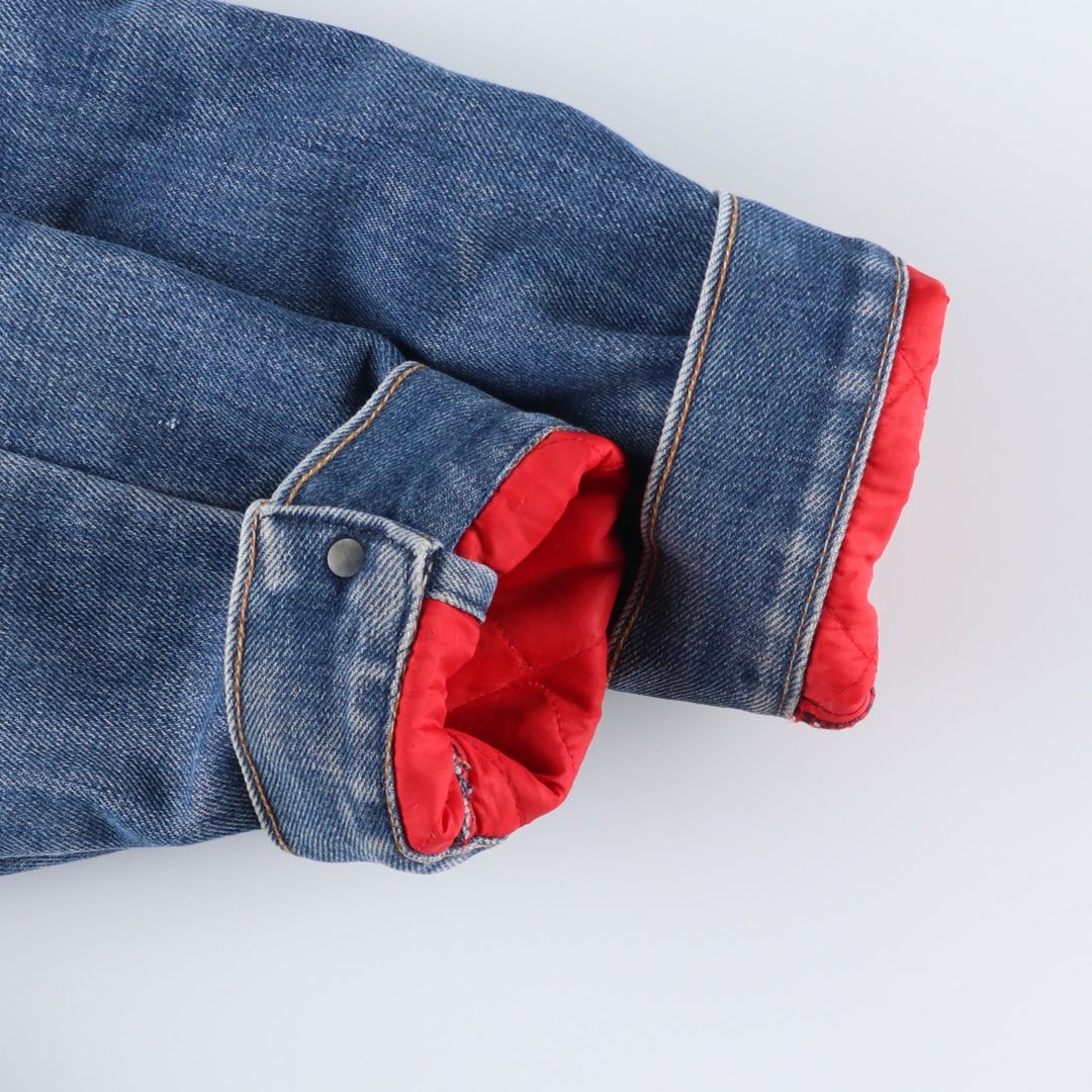 Vintage denim jacket, size L, men's unclear blue type Vintage Second Hand