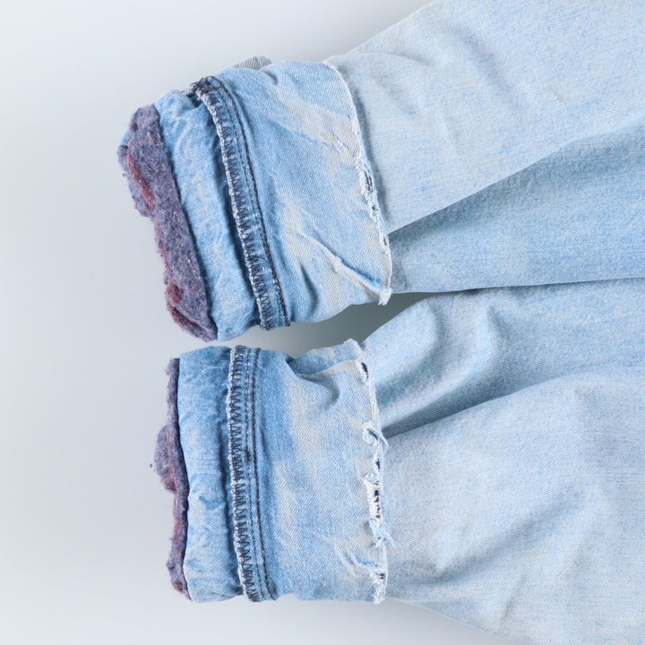 70s~80'S Wrangler BIG BEN denim coveralls made in USA, men's size L, vintage unclear blue type Vintage Second Hand