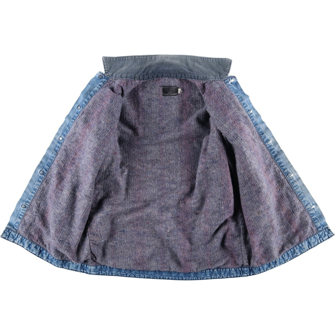 Vintage 1970s-1980'S Sears Work 'n Leisure denim coveralls, men's size L unclear blue type Vintage Second Hand