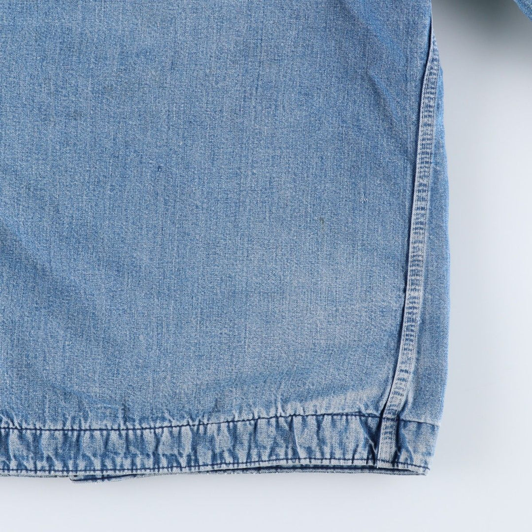 Vintage 1970s-1980'S Sears Work 'n Leisure denim coveralls, men's size L unclear blue type Vintage Second Hand