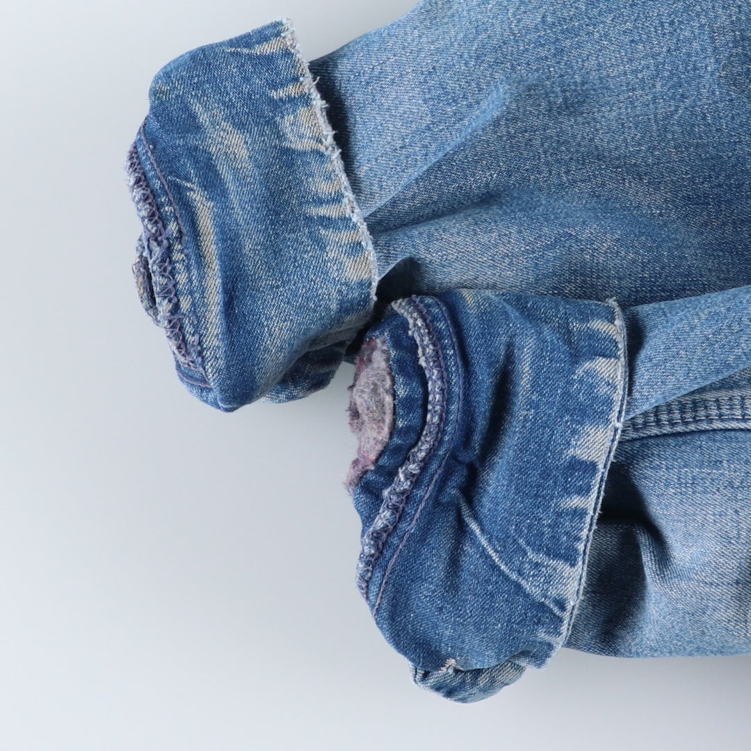 Vintage 1970s-1980'S Sears Work 'n Leisure denim coveralls, men's size L unclear blue type Vintage Second Hand