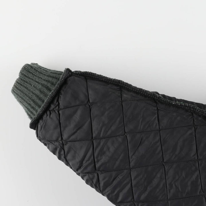 Vintage 80s-90'S WOOLRICH padded wool hunting jacket, made in the USA, men's size XL wool green type Vintage Second Hand