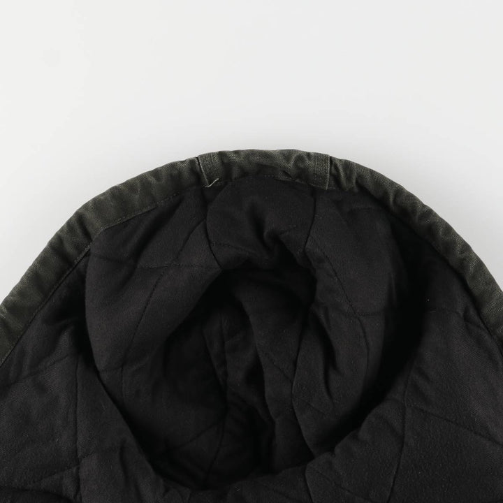 00'S Carhartt Active Jacket, Padded Duck Full Zip Hoodie, Men's Size L cotton Khaki type Vintage Second Hand