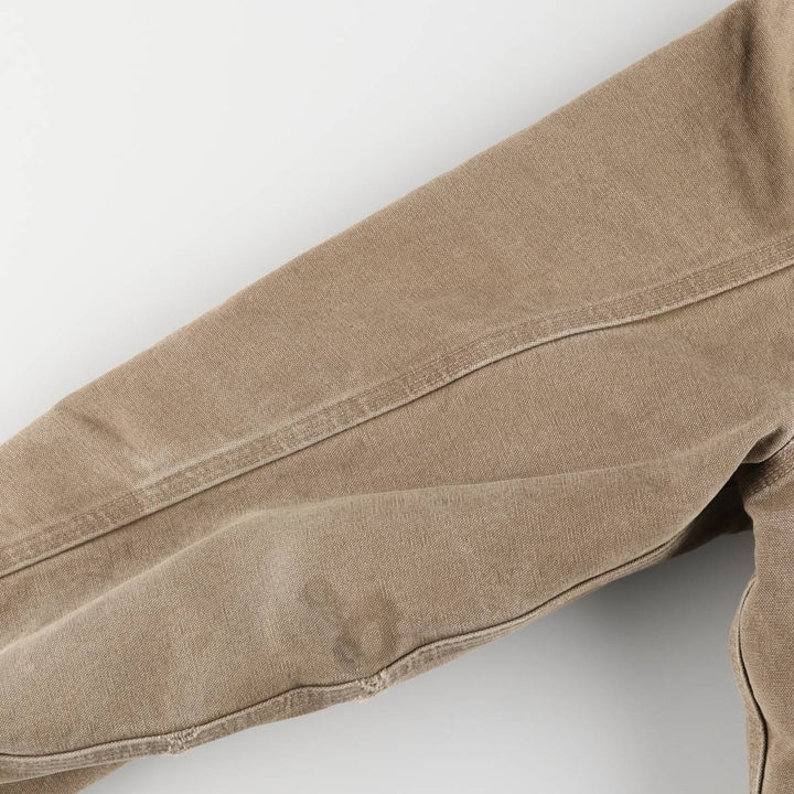 Carhartt Active Jacket, Padded Duck Full-Zip Hoodie, Men's Size L cotton Beige type Vintage Second Hand