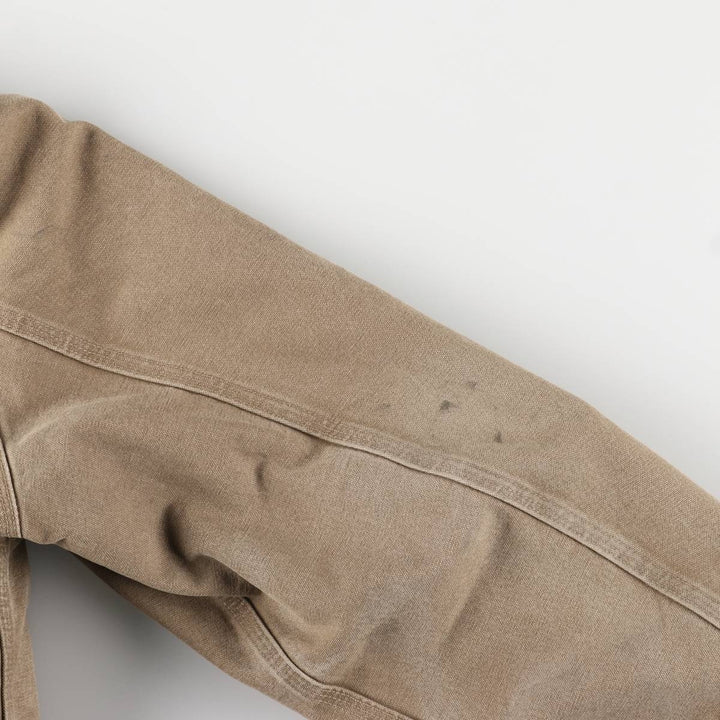 Carhartt Active Jacket, Padded Duck Full-Zip Hoodie, Men's Size L cotton Beige type Vintage Second Hand