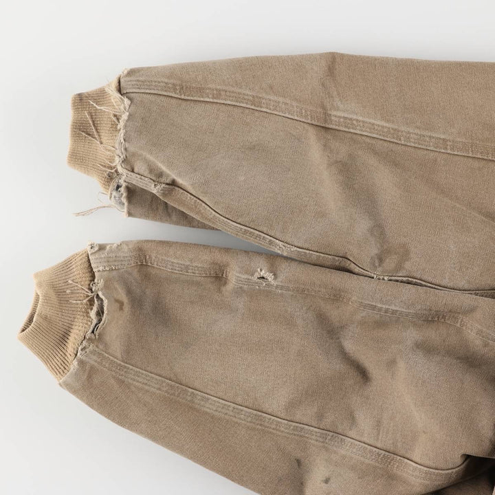 Carhartt Active Jacket, Padded Duck Full-Zip Hoodie, Men's Size L cotton Beige type Vintage Second Hand