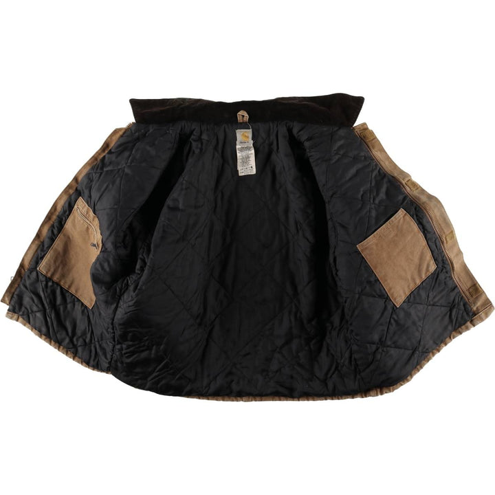 Carhartt Traditional Padded Duck Work Jacket, Men's XL cotton beige type brown Vintage Second Hand