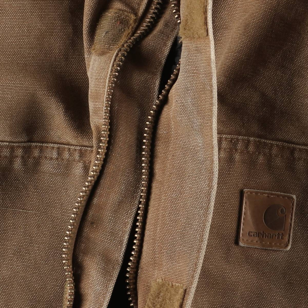 Carhartt Traditional Padded Duck Work Jacket, Men's XL cotton beige type brown Vintage Second Hand