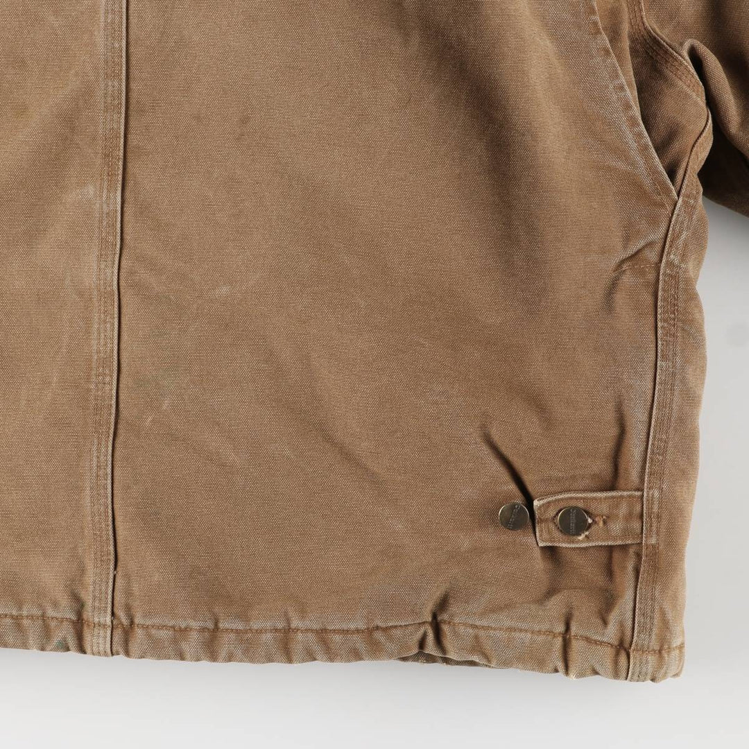 Carhartt Traditional Padded Duck Work Jacket, Men's XL cotton beige type brown Vintage Second Hand