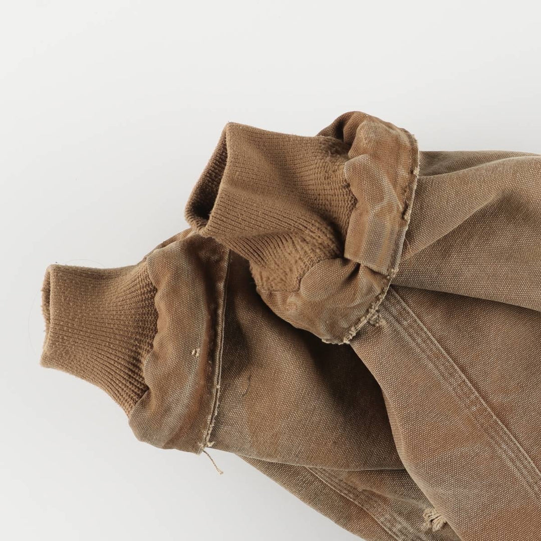Carhartt Traditional Padded Duck Work Jacket, Men's XL cotton beige type brown Vintage Second Hand