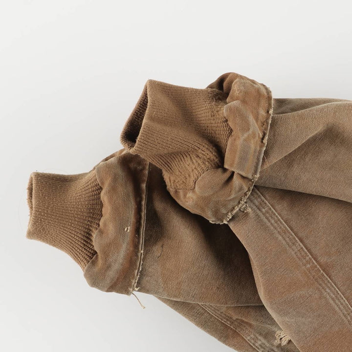 Carhartt Traditional Padded Duck Work Jacket, Men's XL cotton beige type brown Vintage Second Hand