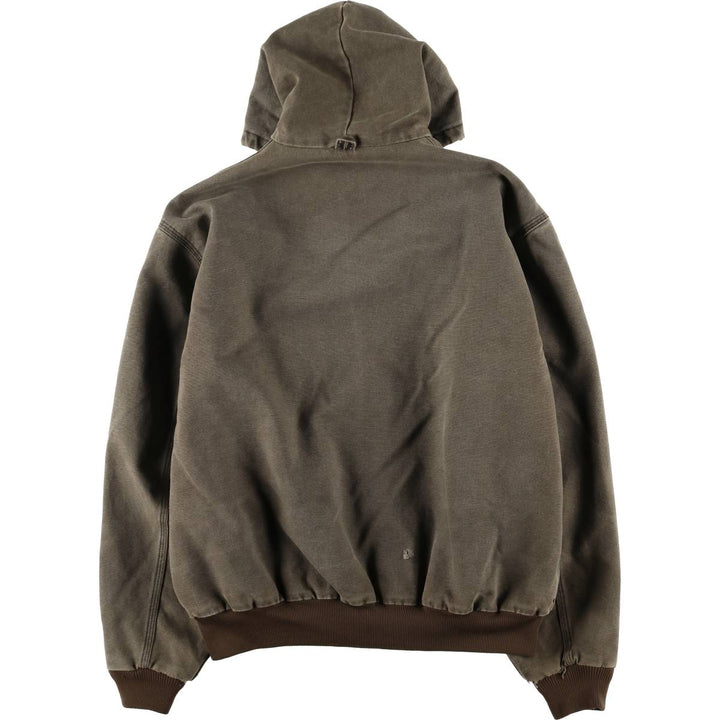 Carhartt Active Jacket, Padded Duck Full-Zip Hoodie, Men's XL unclear Khaki type Vintage Second Hand