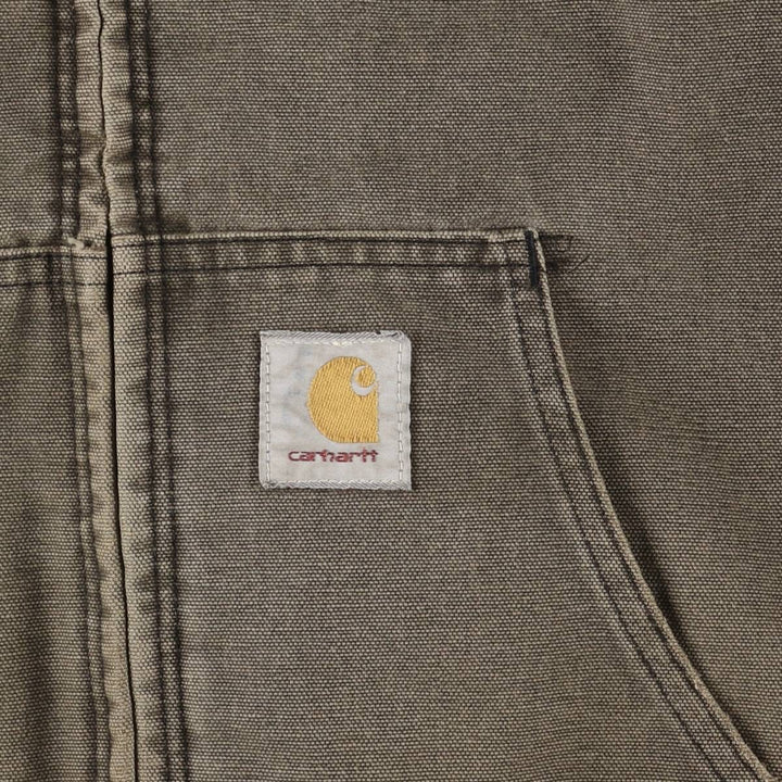 Carhartt Active Jacket, Padded Duck Full-Zip Hoodie, Men's XL unclear Khaki type Vintage Second Hand