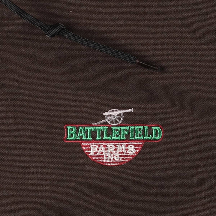 00'S Carhartt Active Jacket Duck Full Zip Hoodie Men's XXL cotton brown type Vintage Second Hand