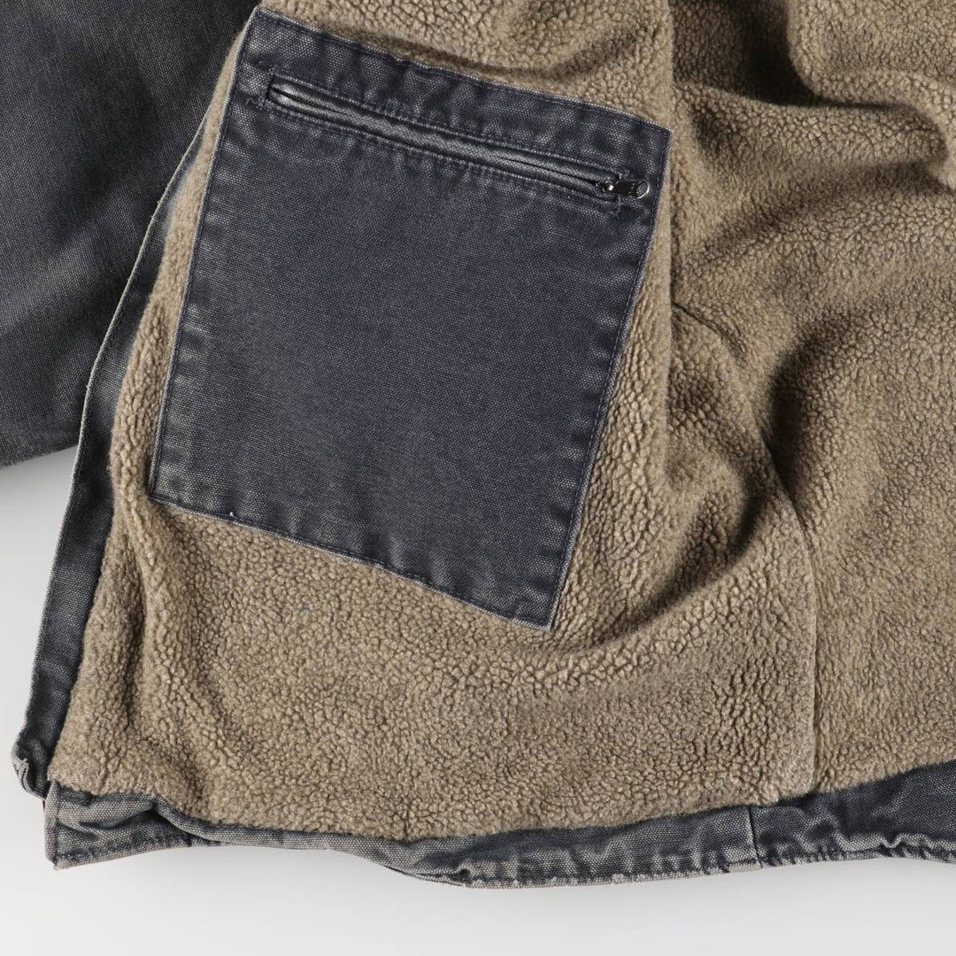 2000'S Carhartt Traditional Padded Duck Work Jacket, Men's Size L cotton gray type Vintage Second Hand