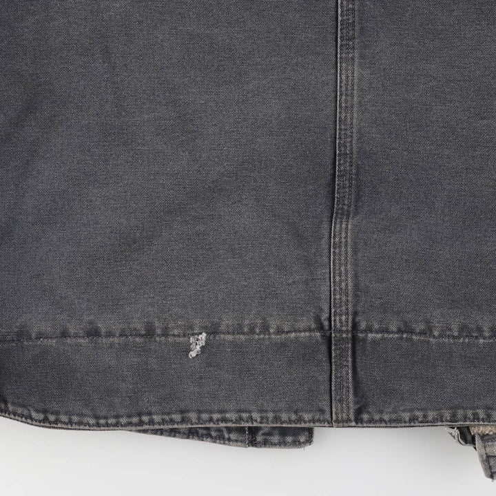 2000'S Carhartt Traditional Padded Duck Work Jacket, Men's Size L cotton gray type Vintage Second Hand