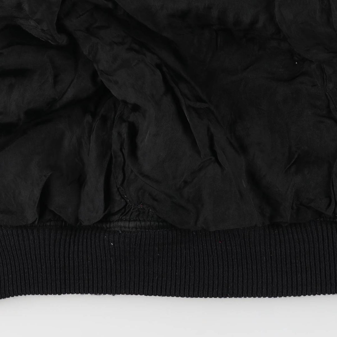 Suede leather jacket, women's size S Genuine suede leather black type Vintage Second Hand