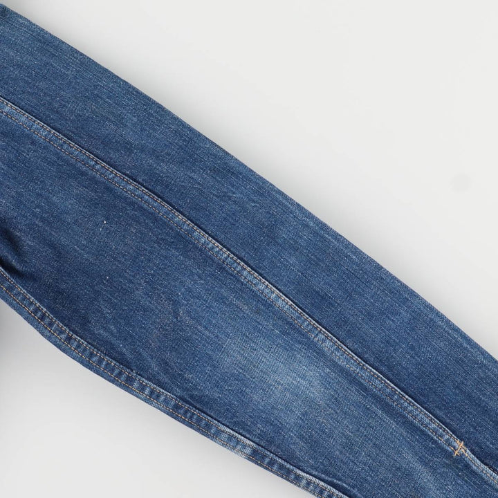 Vintage 1970'S Sears PUT ON SHOP denim jacket, size S, men's size small unclear blue type Vintage Second Hand