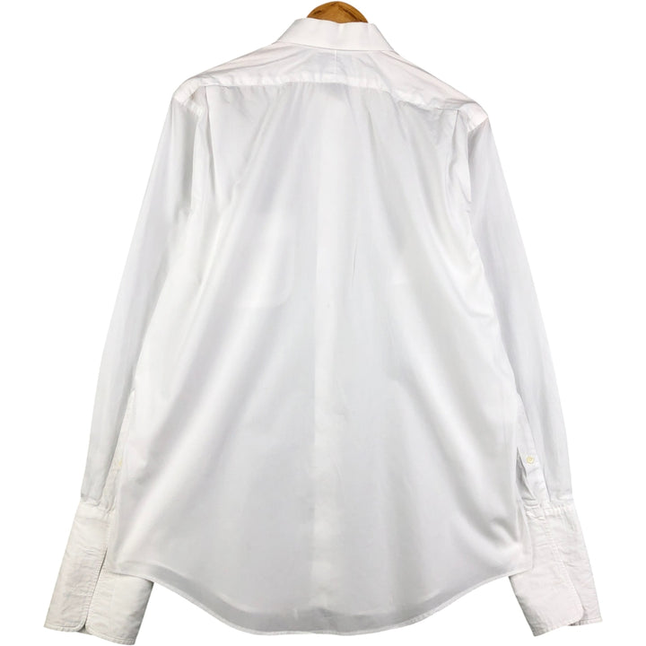 Burberry's BURBERRY OF LONDON long-sleeved cotton shirt, made in the USA, men's size L cotton white type Vintage Second Hand