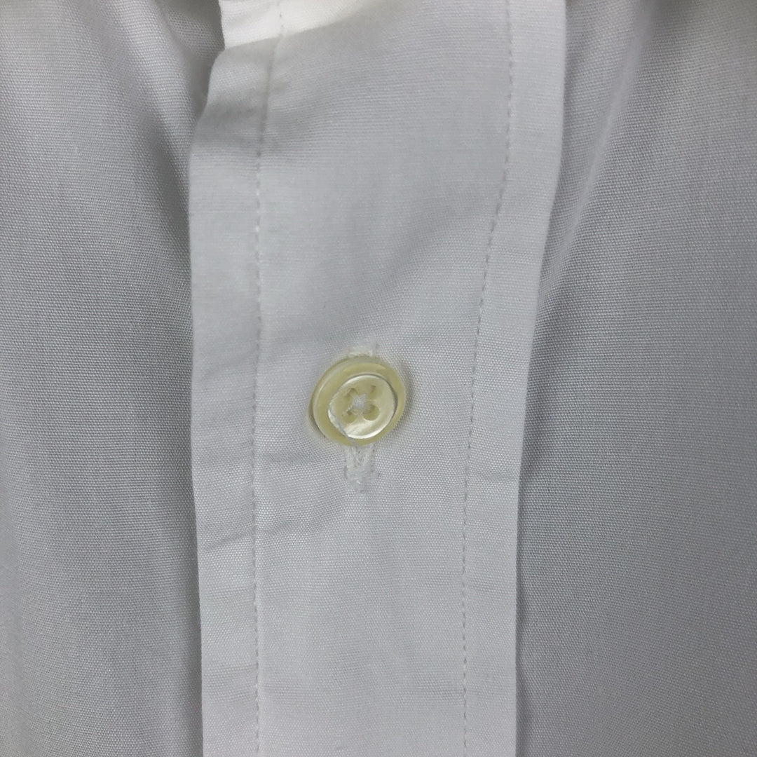 Burberry's BURBERRY OF LONDON long-sleeved cotton shirt, made in the USA, men's size L cotton white type Vintage Second Hand