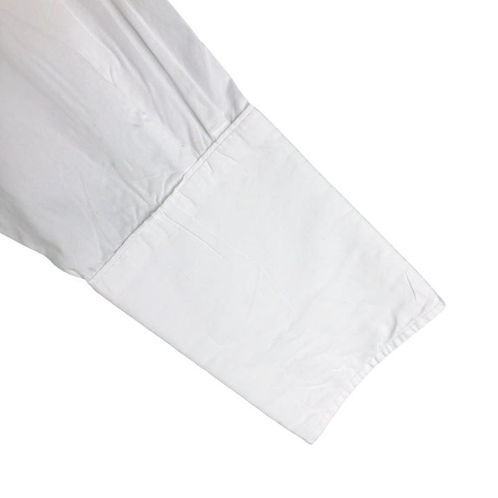 Burberry's BURBERRY OF LONDON long-sleeved cotton shirt, made in the USA, men's size L cotton white type Vintage Second Hand