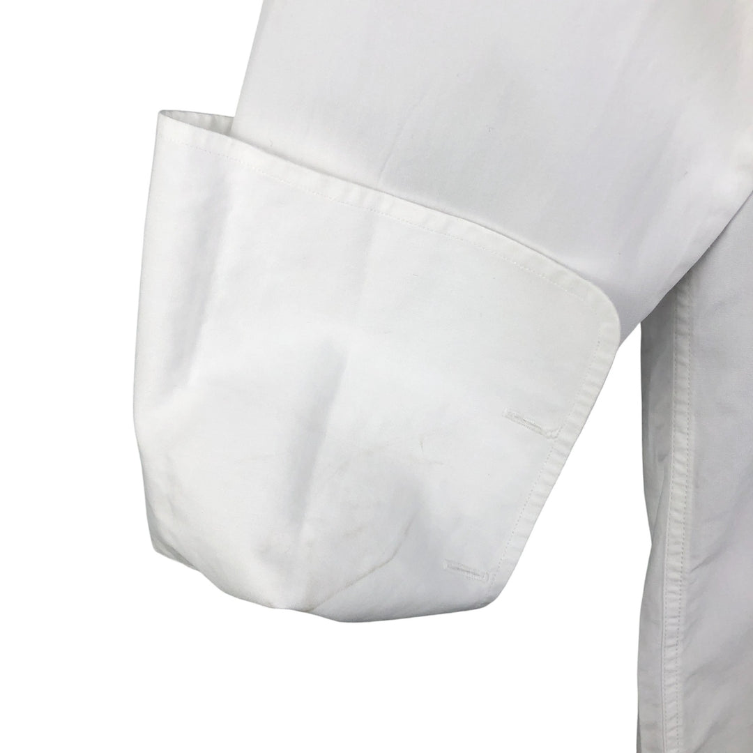 Burberry's BURBERRY OF LONDON long-sleeved cotton shirt, made in the USA, men's size L cotton white type Vintage Second Hand