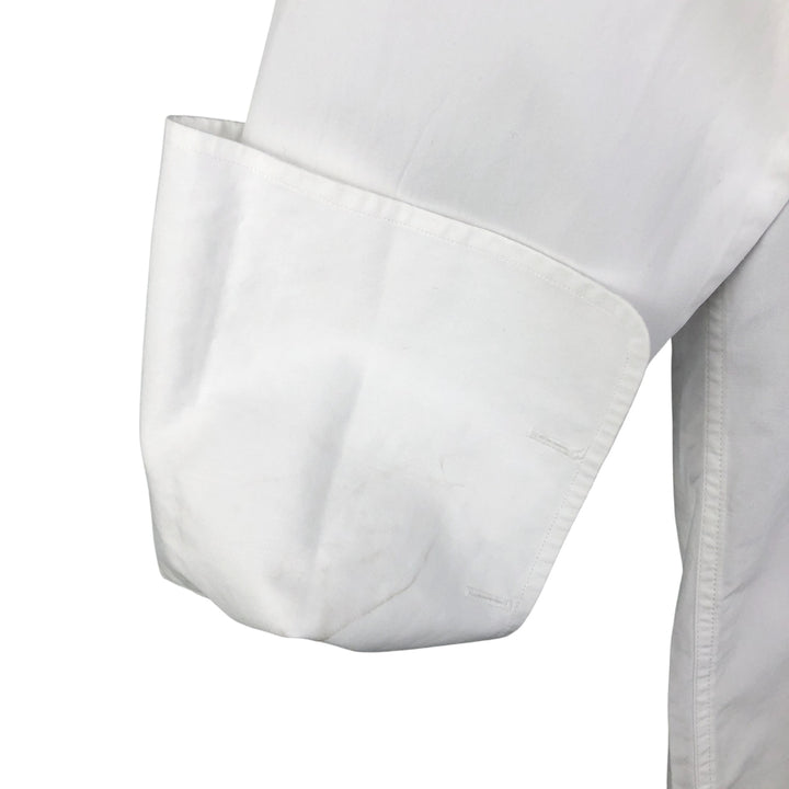 Burberry's BURBERRY OF LONDON long-sleeved cotton shirt, made in the USA, men's size L cotton white type Vintage Second Hand