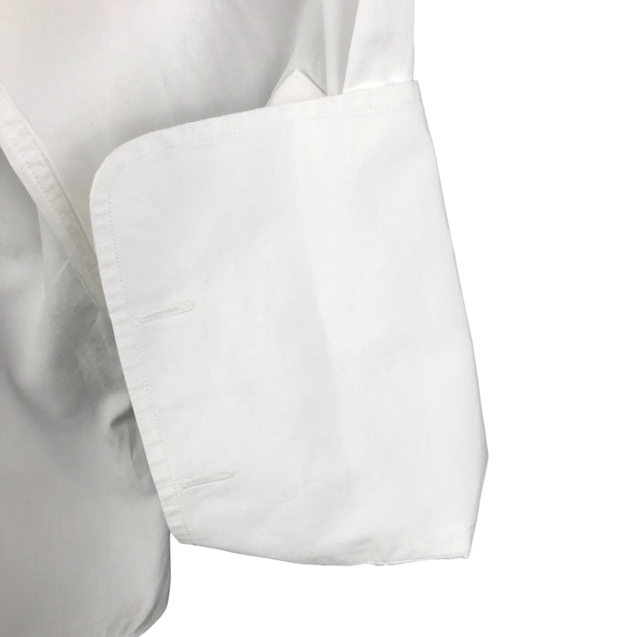 Burberry's BURBERRY OF LONDON long-sleeved cotton shirt, made in the USA, men's size L cotton white type Vintage Second Hand