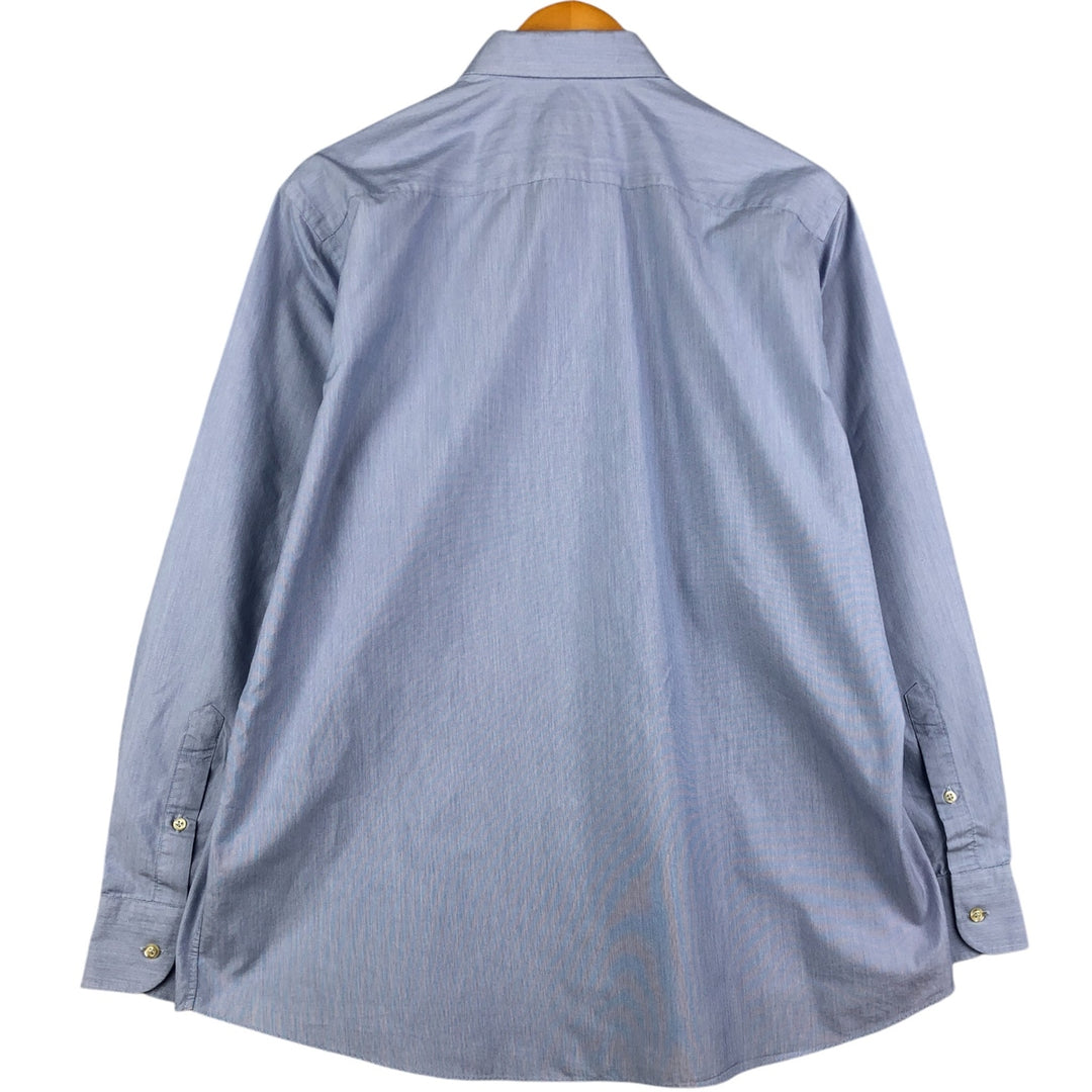 Burberry's BURBERRY LONDON long sleeve cotton shirt, men's size L cotton Blue type light blue Vintage Second Hand