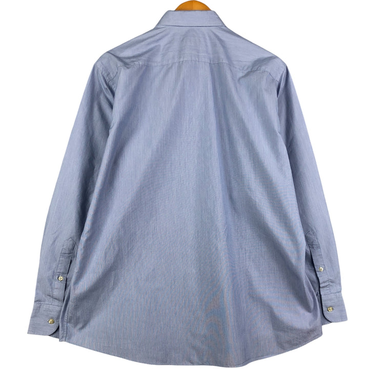 Burberry's BURBERRY LONDON long sleeve cotton shirt, men's size L cotton Blue type light blue Vintage Second Hand