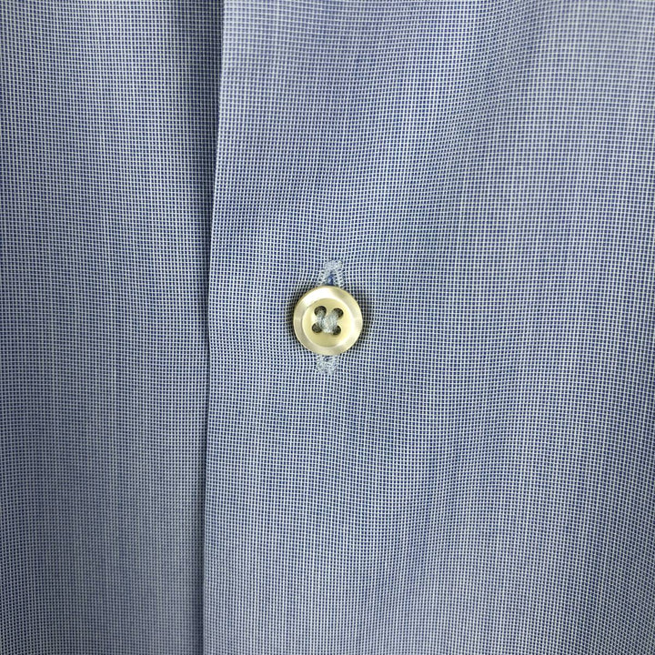 Burberry's BURBERRY LONDON long sleeve cotton shirt, men's size L cotton Blue type light blue Vintage Second Hand