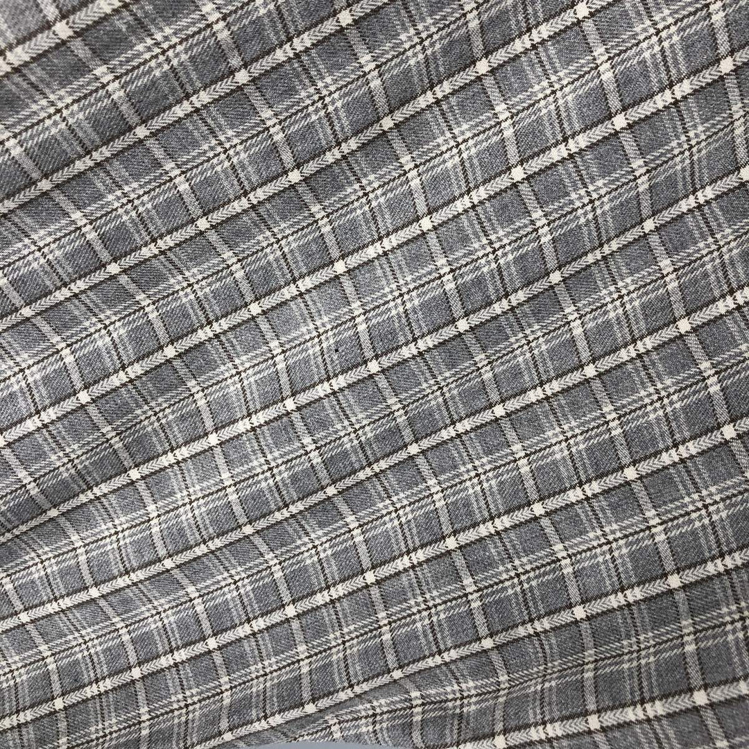 Ralph Lauren BLAIRE long sleeve button down check shirt, men's size L cotton gray type Vintage Second Hand