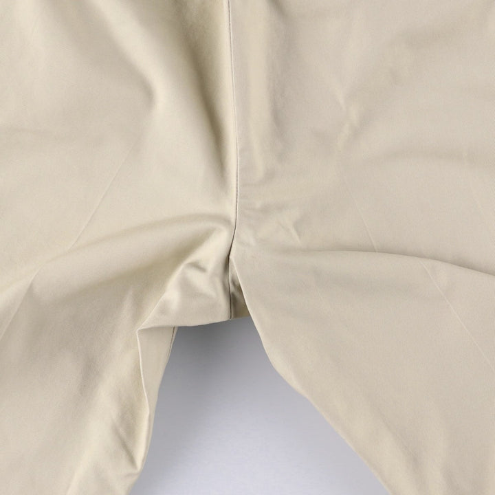 Brooks Brothers One-Tuck Chino Pants, Women's, Size L (W29) cotton Beige type Vintage Second Hand