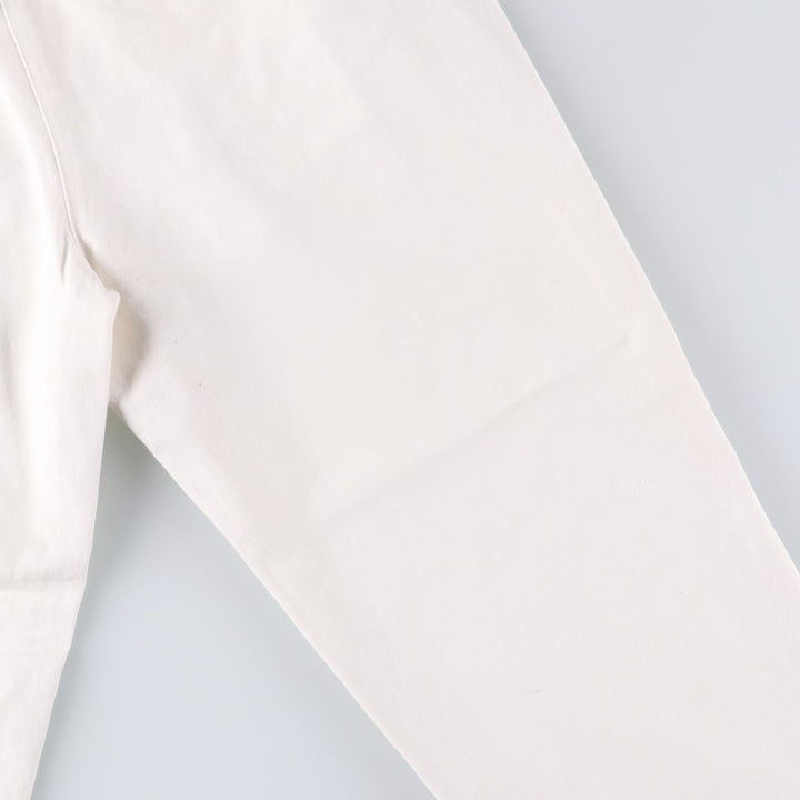 Ralph Lauren LAUREN Two-pleat Chino Pants, Women's Size L (W29) cotton white type Vintage Second Hand