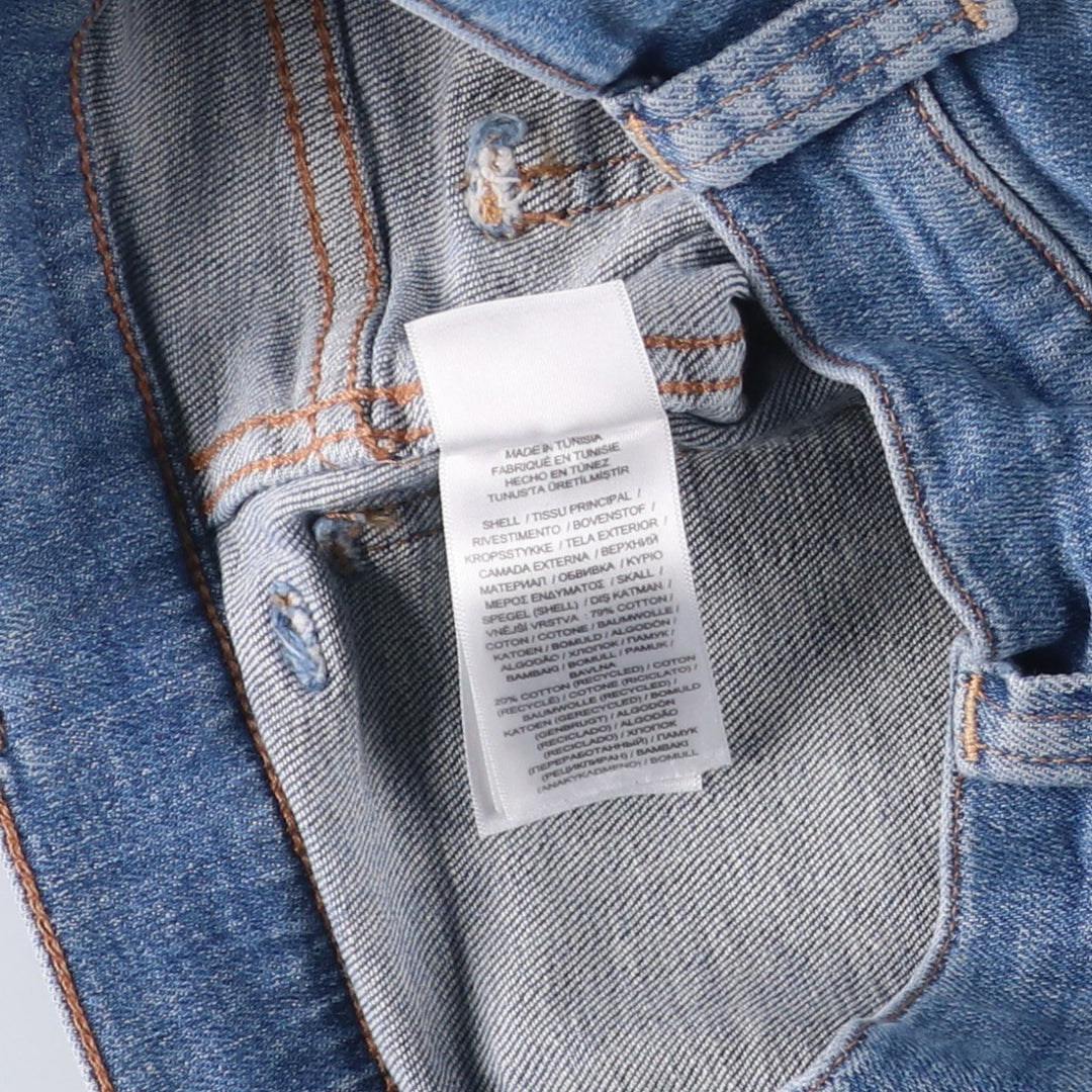 Ralph Lauren Polo Ralph Lauren Flare Cut Denim Pants Women's L (W29) cotton blue type Vintage Second Hand