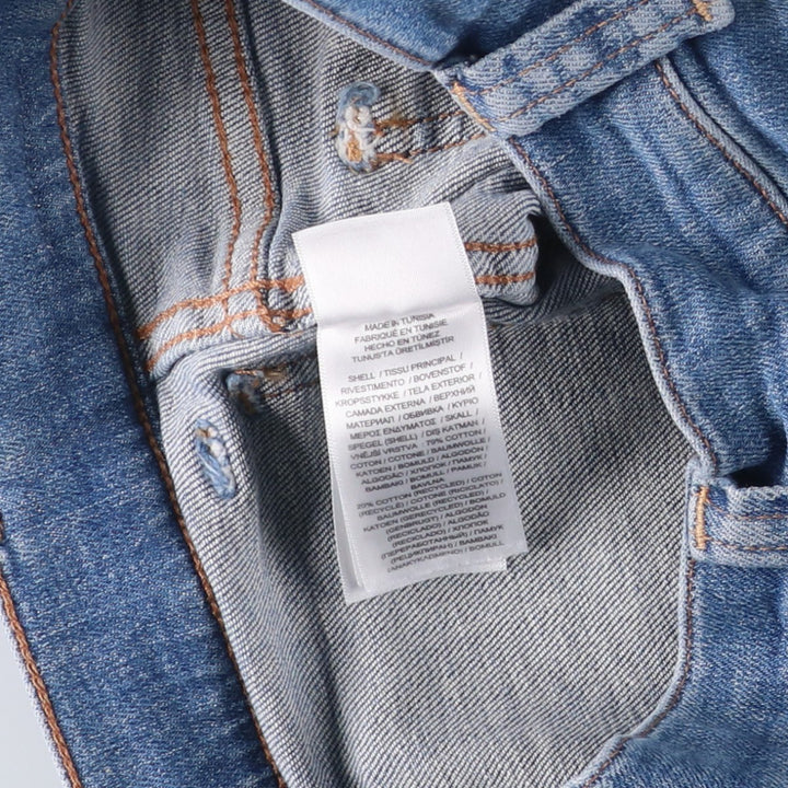 Ralph Lauren Polo Ralph Lauren Flare Cut Denim Pants Women's L (W29) cotton blue type Vintage Second Hand