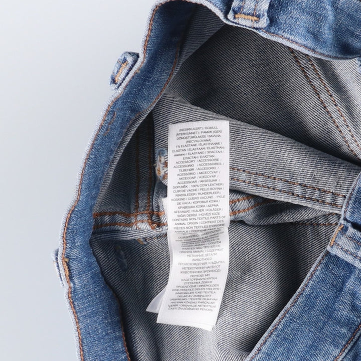 Ralph Lauren Polo Ralph Lauren Flare Cut Denim Pants Women's L (W29) cotton blue type Vintage Second Hand