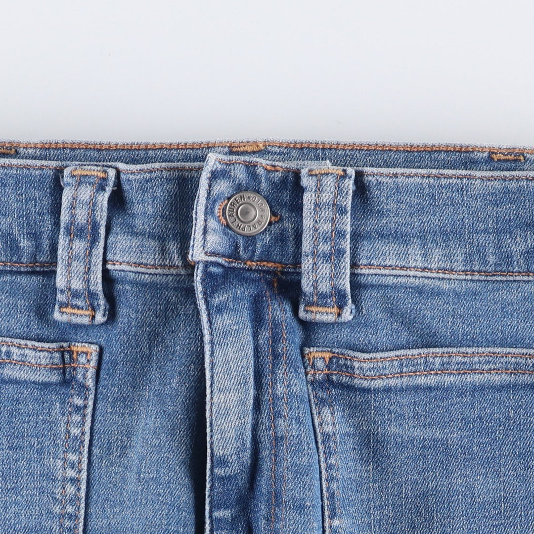 Ralph Lauren Polo Ralph Lauren Flare Cut Denim Pants Women's L (W29) cotton blue type Vintage Second Hand
